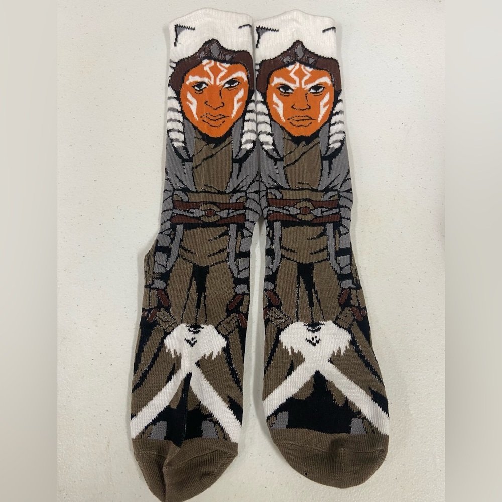 New Ahsoka Tano Star Wars Crew Socks